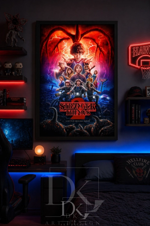 4 Stranger Things S2 allegro plakat salon gamingowy.webp