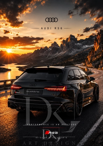 Audi RS6 na alpejskiej drodze.webp