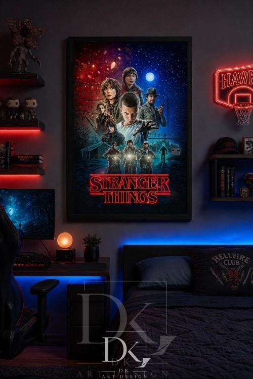 4 Stranger Things S1 allegro plakat salon gamingowy.webp