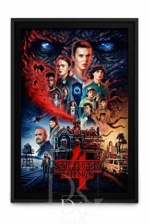 2 Stranger Things S4 allegro plakat w ramce.webp