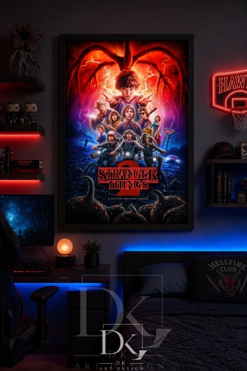 4 Stranger Things S2 allegro plakat salon gamingowy.webp