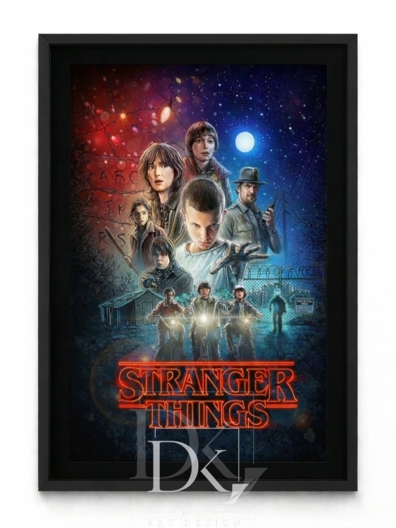 2 Stranger Things S1 allegro plakat w ramce.webp